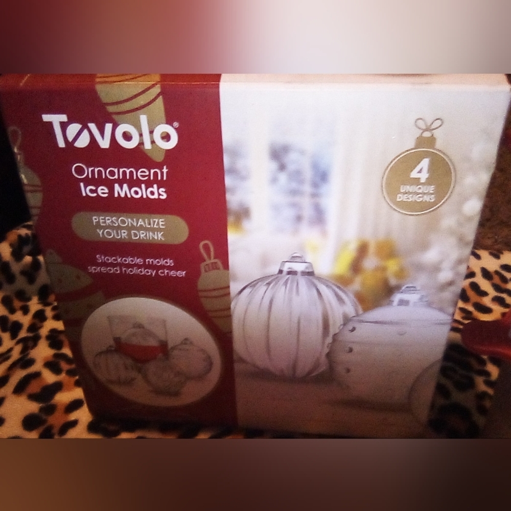 Tovolo Holiday Ornament Ice Molds